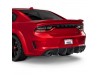 Vicrez V3R Gloss Carbon Fiber Rear Diffuser vz102535 | Dodge Charger Widebody 2020-2023