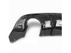 Vicrez V3R Gloss Forged Carbon Fiber Rear Diffuser vz102441-FCF | Dodge Charger R/T, SRT 392, Hellcat 2015-2023