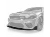 Vicrez V3R Style Front Bumper Lip vz102230 | Dodge Charger Widebody 2020-2022