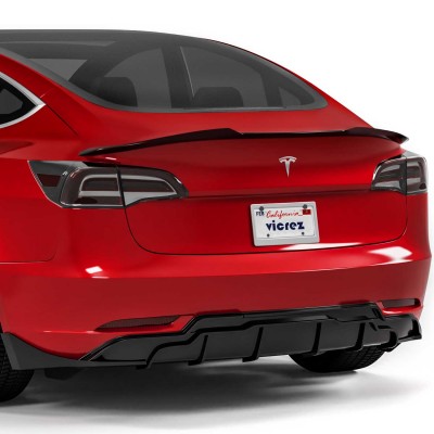 Vicrez V3R Style Rear Spoiler vz102330 | Tesla Model 3 2016-2021