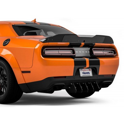Vicrez Veneno Style Rear Diffuser Add-On vz101828 | Dodge Challenger 2015-2022