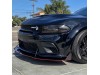Vicrez VR2 Front Bumper Lip Splitter vz102098 | Dodge Charger Widebody 2020-2023