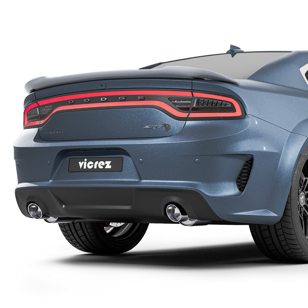 Vicrez Widebody Rear Diffuser OEM Style vz101948 | Dodge Charger 2015-2023