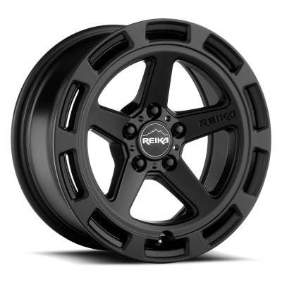 Reika Teton R20 Satin Black Wheel 15" x 7" | Subaru Crosstrek 2018-2024