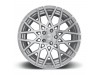 Rotiform 1PC R110 BLQ GLOSS SILVER MACHINED Wheel (19
