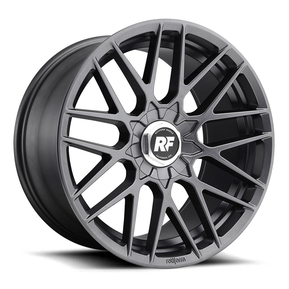 Rotiform 1PC R141 RSE MATTE ANTHRACITE Wheel 19" x 8.5" | Ford Mustang 2015-2023