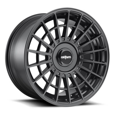 Rotiform 1PC R142 LAS-R MATTE BLACK Wheel 19" x 8.5" | Ford Mustang 2015-2023