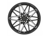Ruff CLUTCH GLOSS BLACK With MACHINED FACE Wheel (18