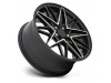 Ruff CLUTCH GLOSS BLACK With MACHINED FACE Wheel (18