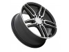 Ruff NITRO GLOSS BLACK With MACHINED FACE Wheel 17" x 7.5" | Ford Mustang 2015-2023