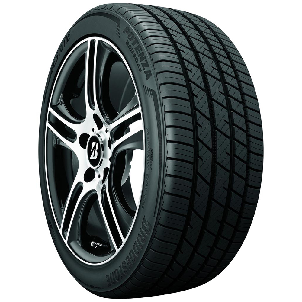 Bridgestone Potenza RE980AS+ Black Sidewall Tire (245/40R19 98W) vzn120453
