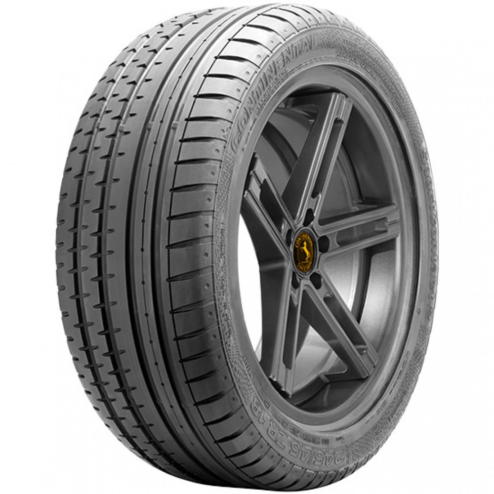 Continental ContiSportContact 2 Black Sidewall Tire (265/35ZR19 98Y XL OEM: Audi) vzn120568