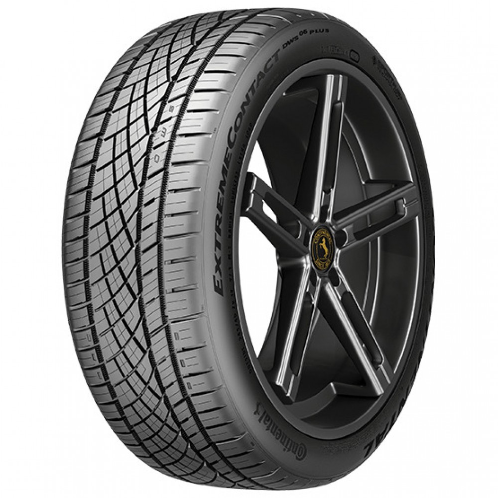 Continental ExtremeContact DWS06 Plus Black Sidewall Tire (245/35ZR20 95Y XL) vzn120922