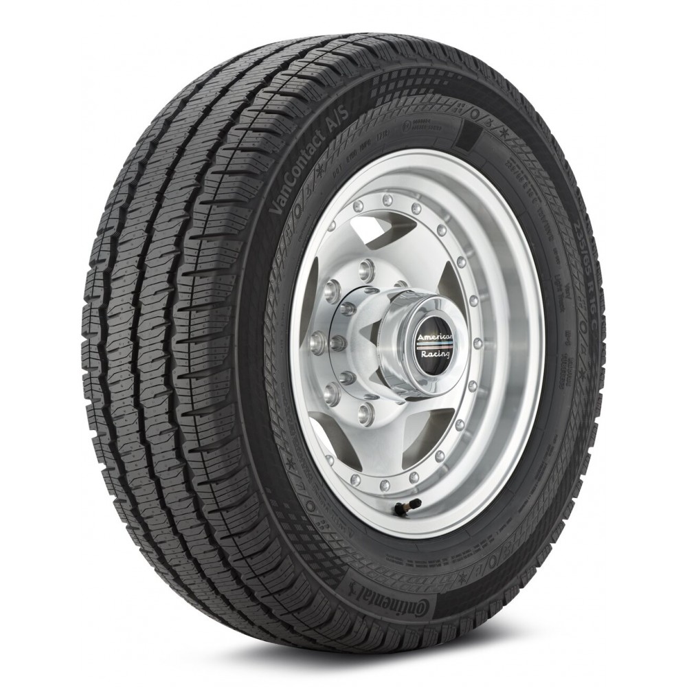 Continental VanContact A/S Black Sidewall Tire (LT215/85R16 115/112Q OEM: Mercedes) vzn120815