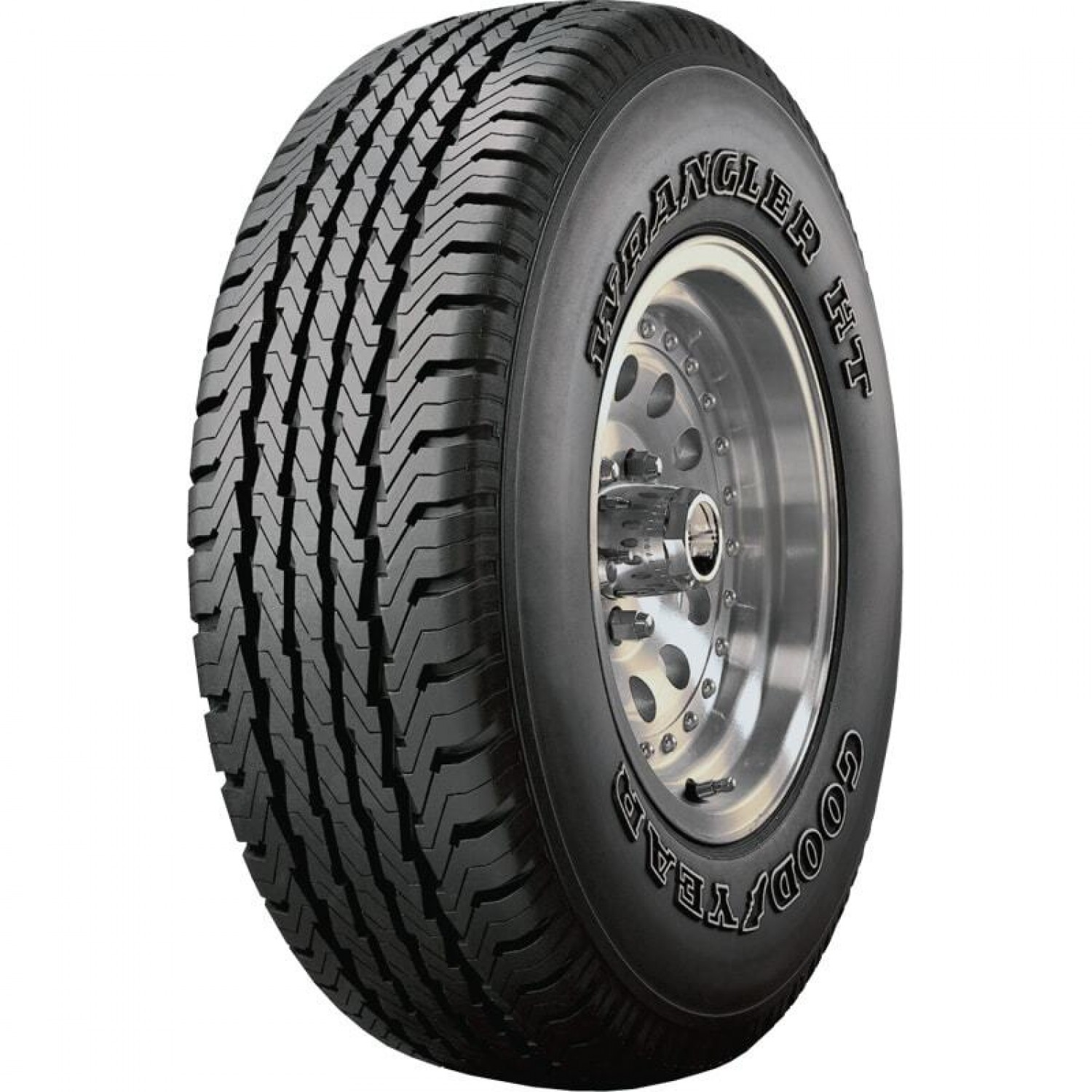 Goodyear Wrangler HT Black Sidewall Tire (LT245/75R16 120R) vzn121152