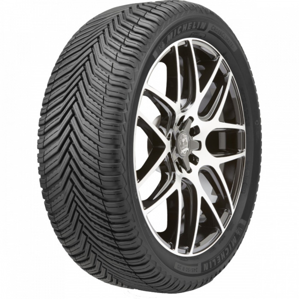 Michelin Crossclimate 2 A/W CUV Black Sidewall Tire (255/60R18 112V XL) vzn121783