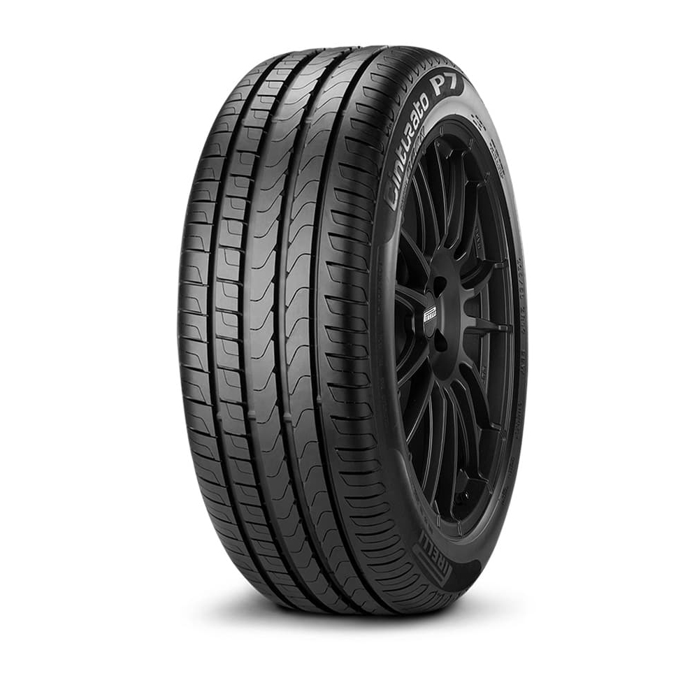 Pirelli Cinturato P7 Black Sidewall Tire (245/45R18 100Y XL OEM: BMW/Rolls-Royce Mercedes Extended Mobility) vzn121827