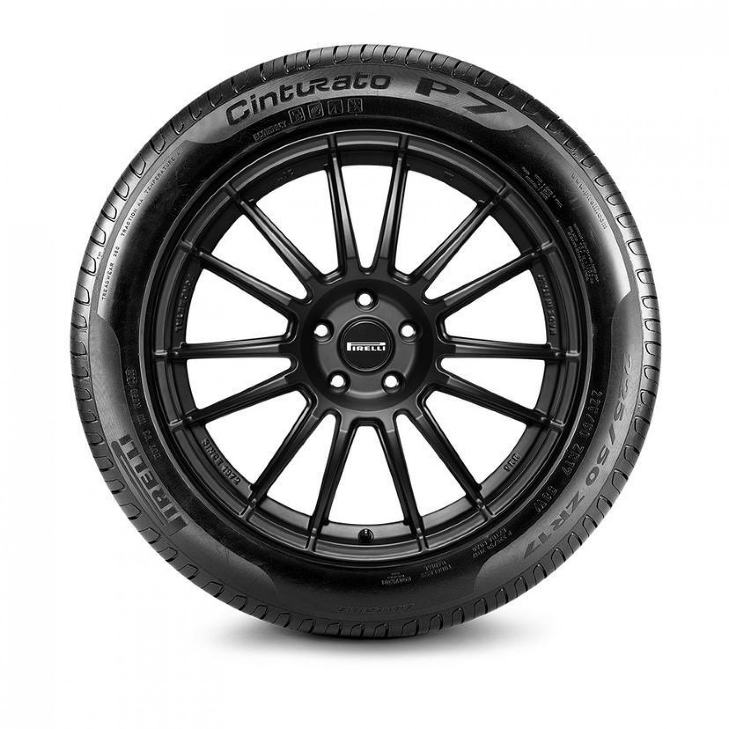 Pirelli Cinturato P7 Black Sidewall Tire (255/40R18 95Y OEM: BMW