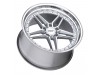 TSW Ascari Silver With Mirror Cut Face And Lip Wheel 20" x 10.5" | Chevrolet Camaro 2016-2023