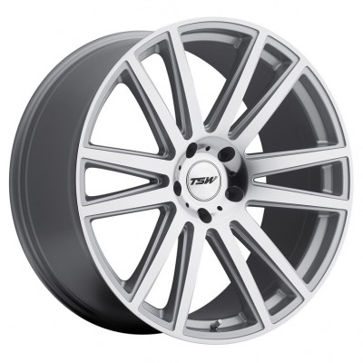 TSW Gatsby Silver With Mirror Cut Face Wheel 20" x 8.5" | Chevrolet Camaro 2016-2023
