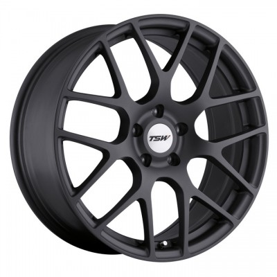 TSW Nurburgring Matte Gunmetal Wheel 17" x 7.5" | Ford Mustang 2015-2023