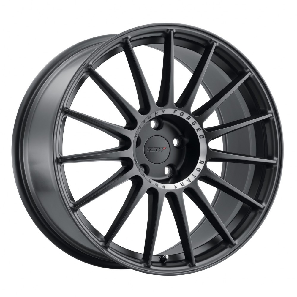 TSW Paddock Semi Gloss Black With Machined Tinted Ring Wheel 20" x 10" | Chevrolet Camaro 2016-2023