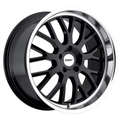 TSW Tremblant Gloss Black With Mirror Cut Lip Wheel 20" x 8.5" | Chevrolet Camaro 2016-2023