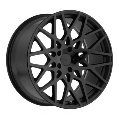 TSW Vale Double Black Matte Black With Gloss Black Face Wheel 20" x 10" | Chevrolet Camaro 2016-2023