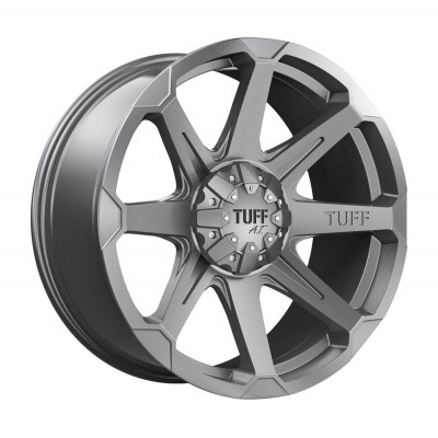Tuff T05 FLAT GUNMETAL Wheel (20