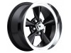 US Mag 1PC U107 STANDARD GLOSS BLACK Wheel (15