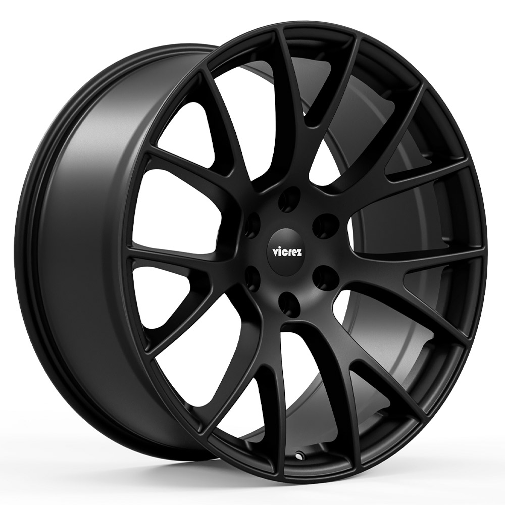 Hellcat Style Matte Black Wheel 22" x 10" | Jeep Grand Wagoneer 2021-2024
