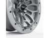 TRX Beadlock Style Matte Gray with Forged Beadlock Wheel (22" x 9", +18 Offset, 5x139.7 Bolt Pattern, 77.8 mm Hub) vzn118494