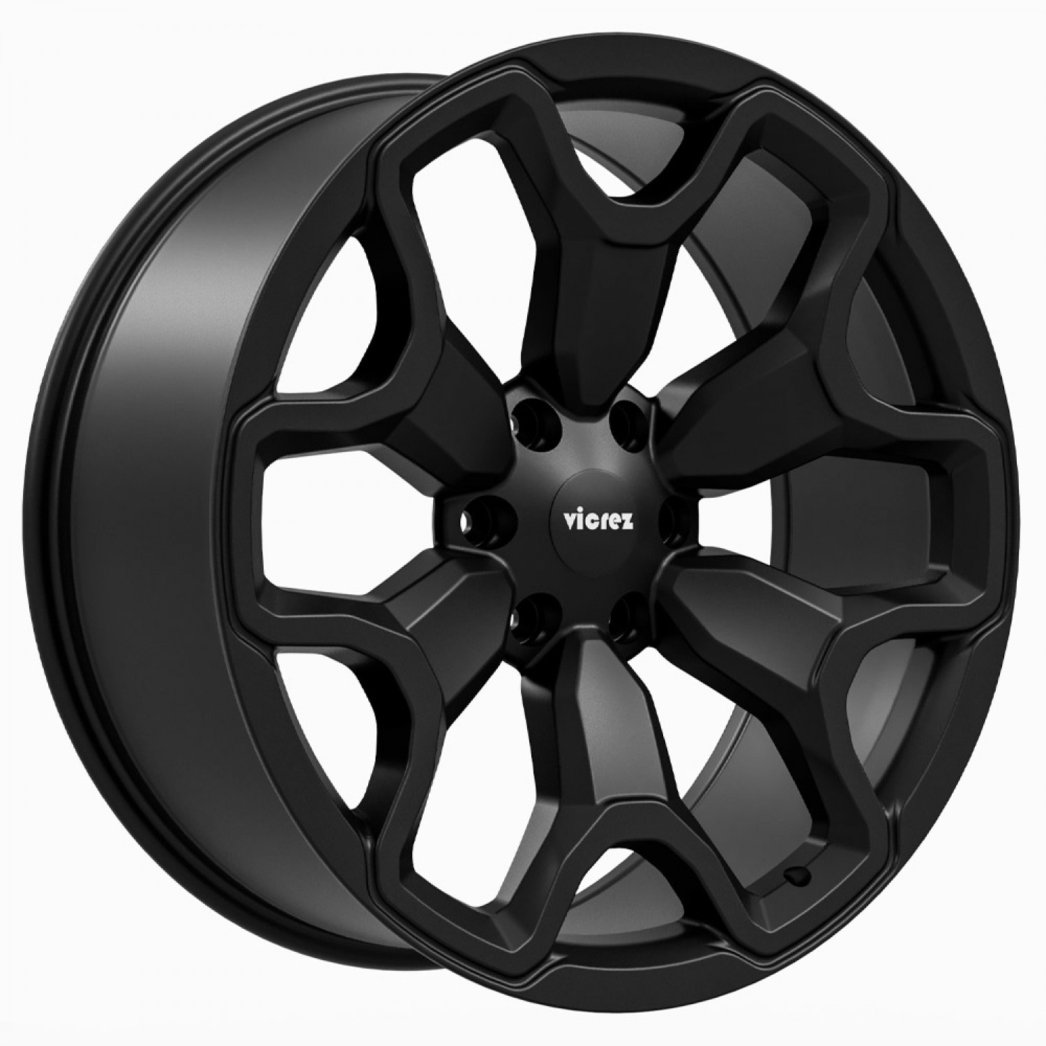 TRX Style Matte Black Wheel 22