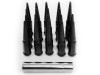 Vicrez Black Spike Lug Nut Kit - 14mm x 1.5 - Set of 20 vzn122134 | Chrysler 300 2005-2023
