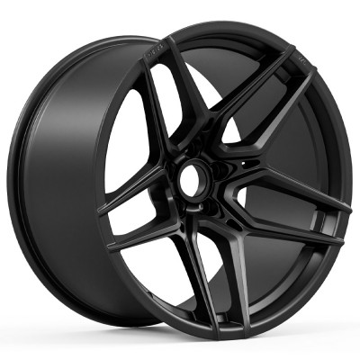 Vicrez VXC Matte Black Wheel (20" x 11", -2.5 Offset, 5x115 Bolt Pattern, 71.6 mm Hub) vzn111406
