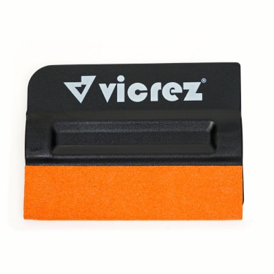 Vicrez Vinyl Pro-Tint Squeegee Orange Suede vzt164