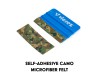 Vicrez Vinyl Wrap Camo Microfiber 4 inch Suede Felt 10 pieces vzt196