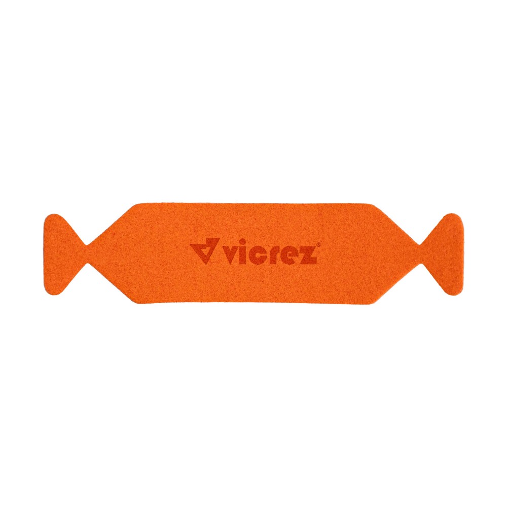 Vicrez Vinyl Wrap Orange 4 inch Suede Felt Wings 10 Pieces vzt191