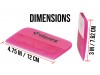 Vicrez Vinyl Wrap Pink 4.5" PPF Paint Protection Squeegee vzt145