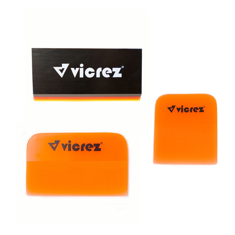 Vicrez Vinyl Wrap PPF Paint Protection 3 Piece Squeegees Set vzt186