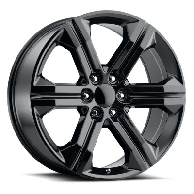 Denali 3 Gloss Black Wheel 22" x 9" | GMC Sierra 1500 2019-2022