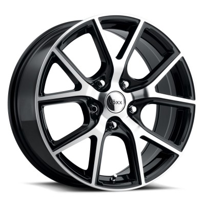 Lumi Gloss Black Machined Face Wheel 18" x 8" | Ford Mustang 2015-2023