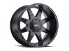 TR12 Matte Black Wheel (22