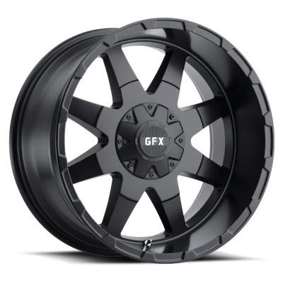 TR12 Matte Black Wheel 17" x 9" | Ford F-150 2021-2023