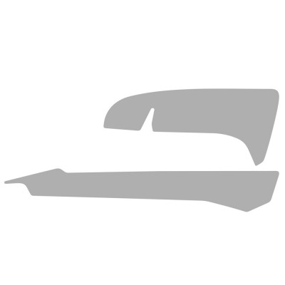 Vicrez Paint Protection PPF Pre-Cut Bumper, Driver Fog vpp302 | Corvette C8 Convertible 2020-2023