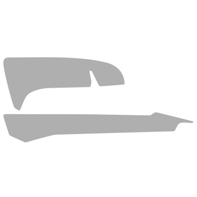 Vicrez Paint Protection PPF Pre-Cut Bumper, Passenger Fog vpp306 | Corvette C8 Convertible 2020-2023