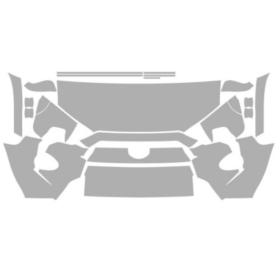 Vicrez Paint Protection PPF Pre-Cut Kit, Alpha vpp5154 | Toyota 4Runner SR5 4D SUV 2014-2023