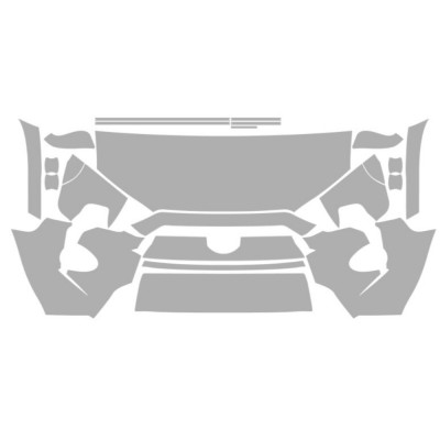 Vicrez Paint Protection PPF Pre-Cut Kit, Alpha vpp5198 | Toyota 4Runner Trail TRD Offroad 4D SUV 2014-2023