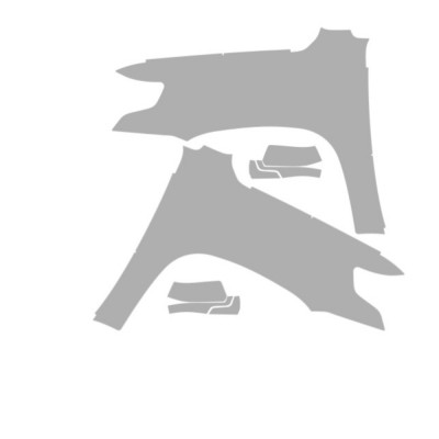 Vicrez Paint Protection PPF Pre-Cut Kit, Fenders/Mirrors Full, Driver and Passenger vpp3711 | Chevrolet Tahoe Z71 4D SUV 2015-2020