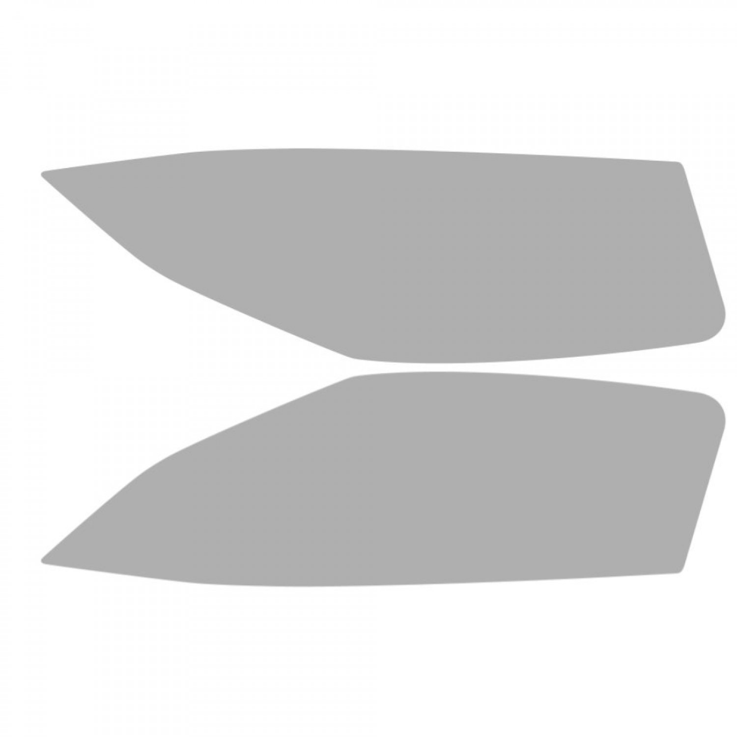 Haiy Co - PreCut 2Ply 25% Window Tint Film Kit For 2005-2013 Chevrolet Corvette Coupe -Front Windows